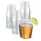 Clear Plastic Shot Glasses, 2 oz Disposable Shot Glasses - Bulk 100 Pack - Clear